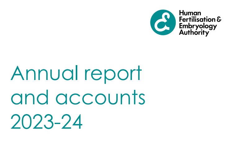 HFEA Annual report and accounts 2023-2024 - cover image